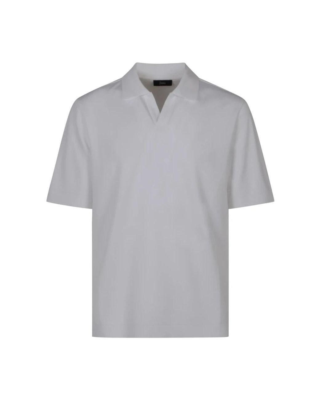 Herno Gray Polo Shirts for men