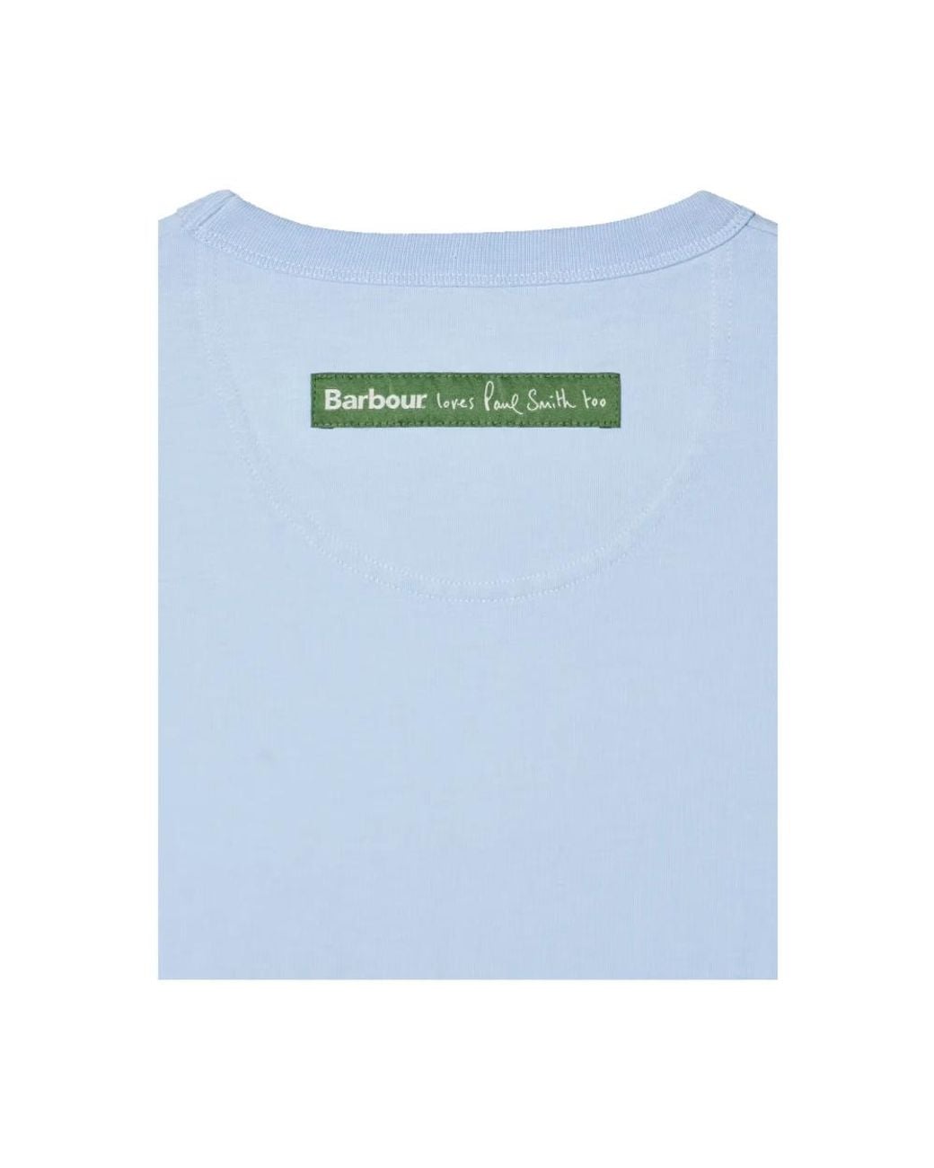 Barbour Blue T-Shirts for men