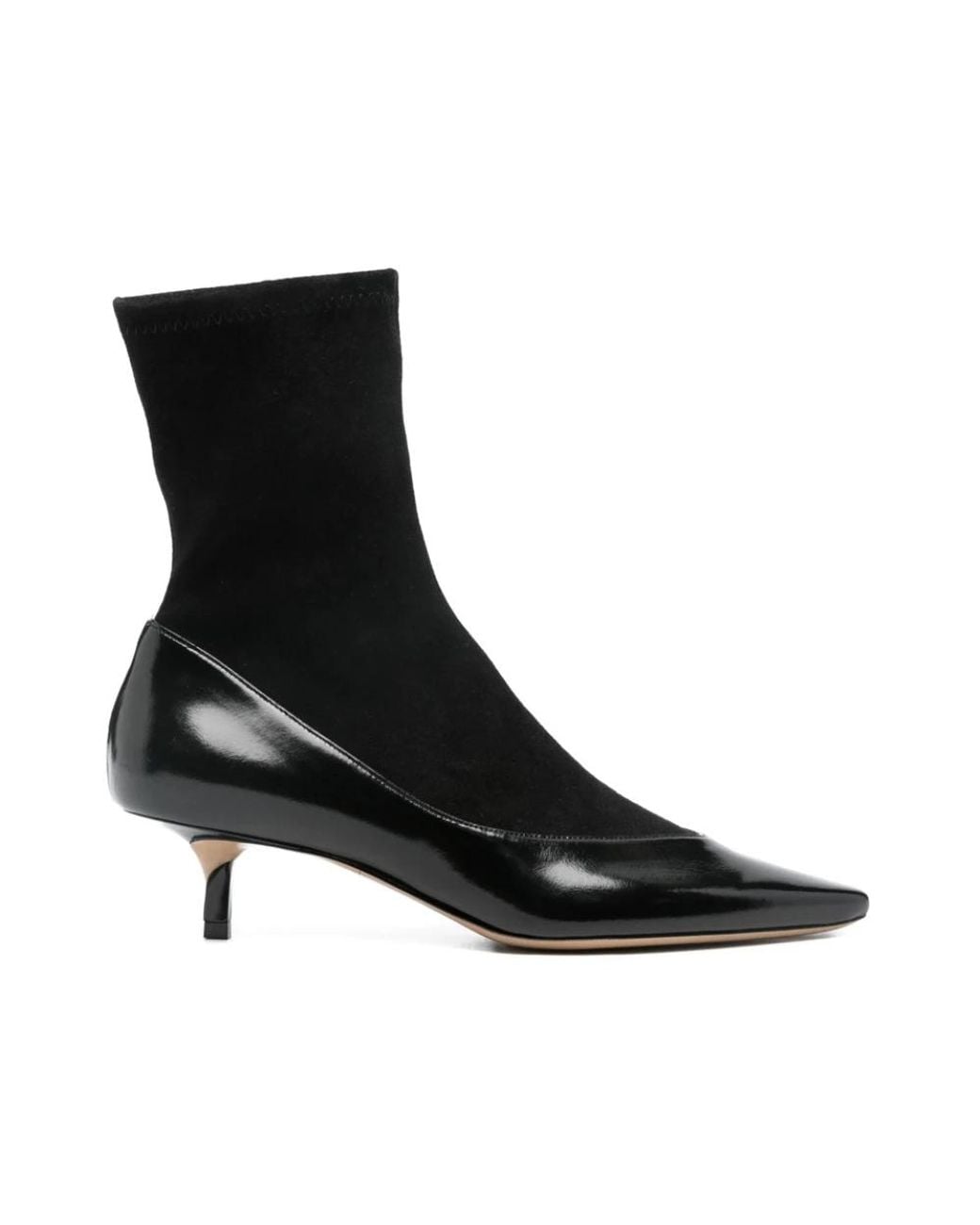 Jacquemus Black Heeled Boots
