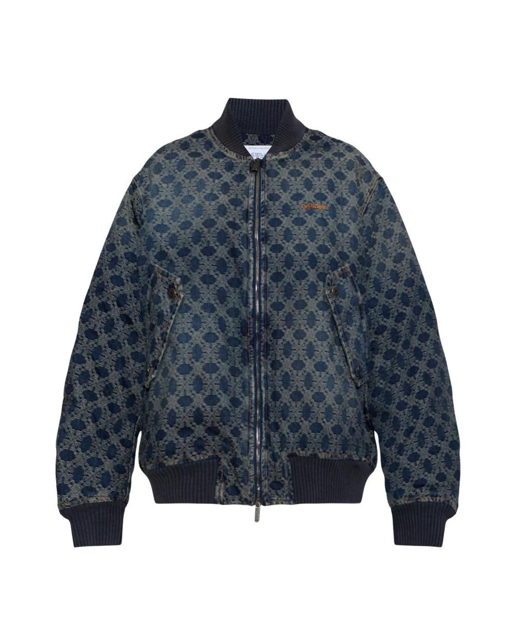 Off-White c/o Virgil Abloh Isolerend Monogram Colbert in het Blue voor heren