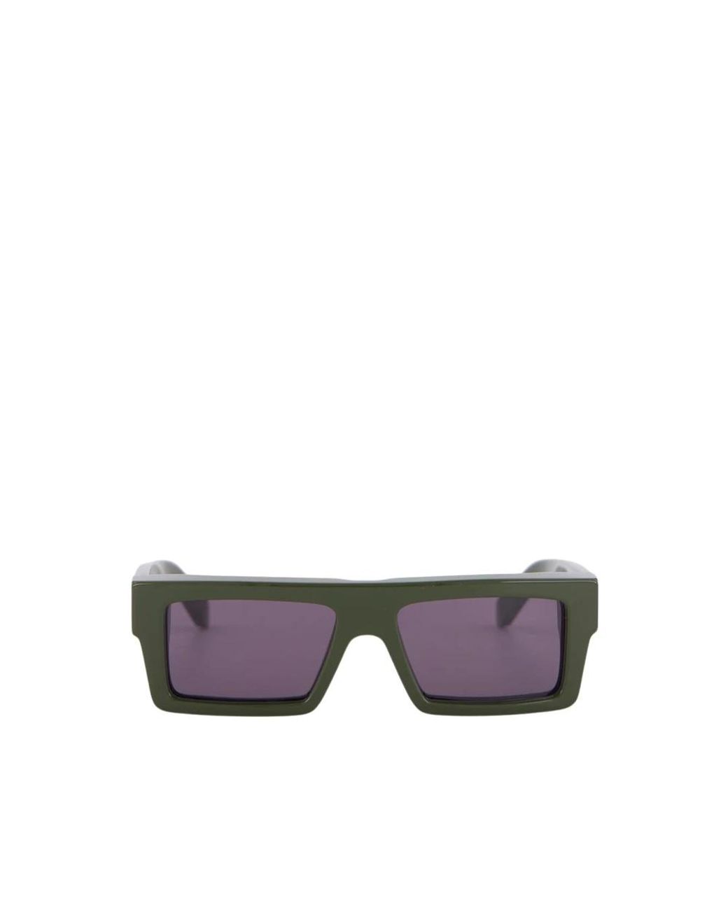 Off-White c/o Virgil Abloh Ruby Rechteckige Sonnenbrille in Purple für Herren