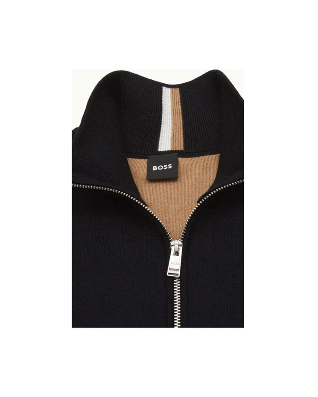 Cardigans Boss de hombre de color Black