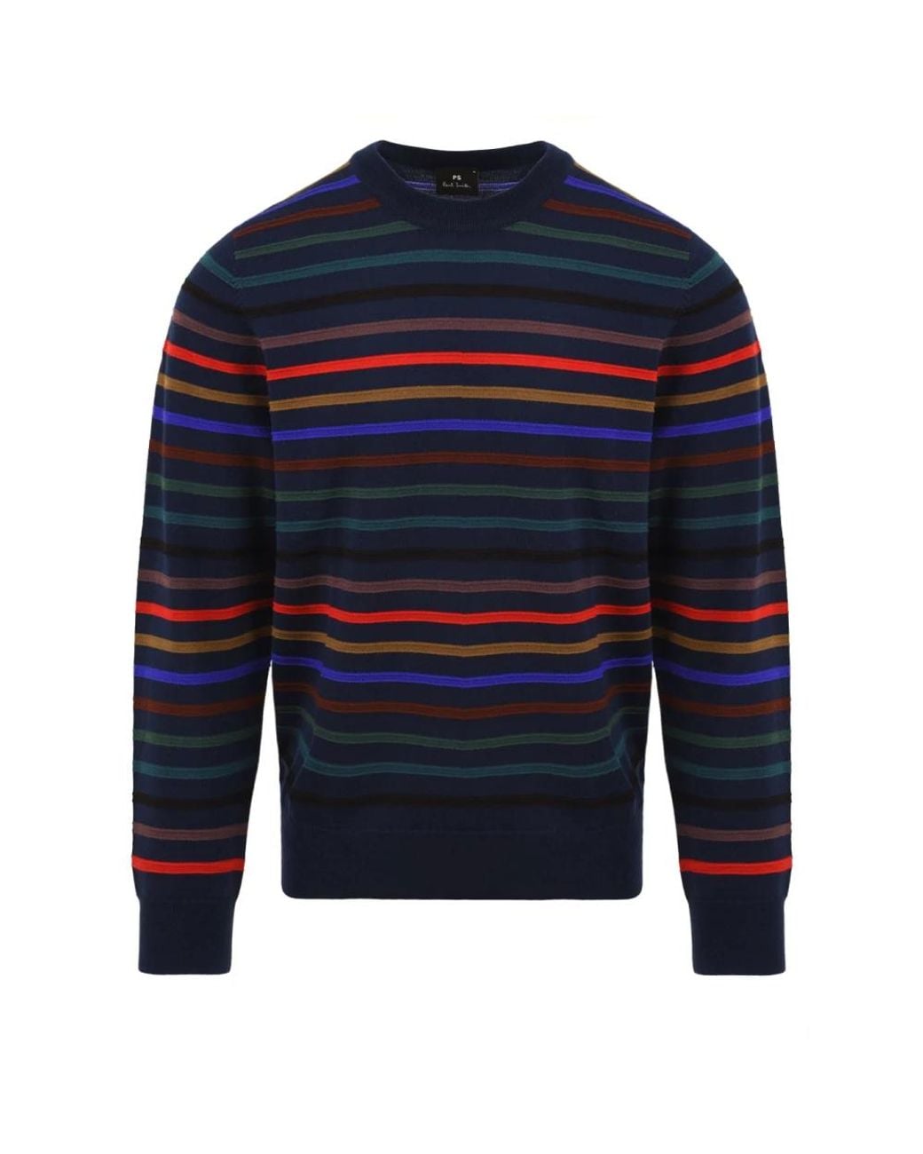 Paul Smith Blue Round-Neck Knitwear for men