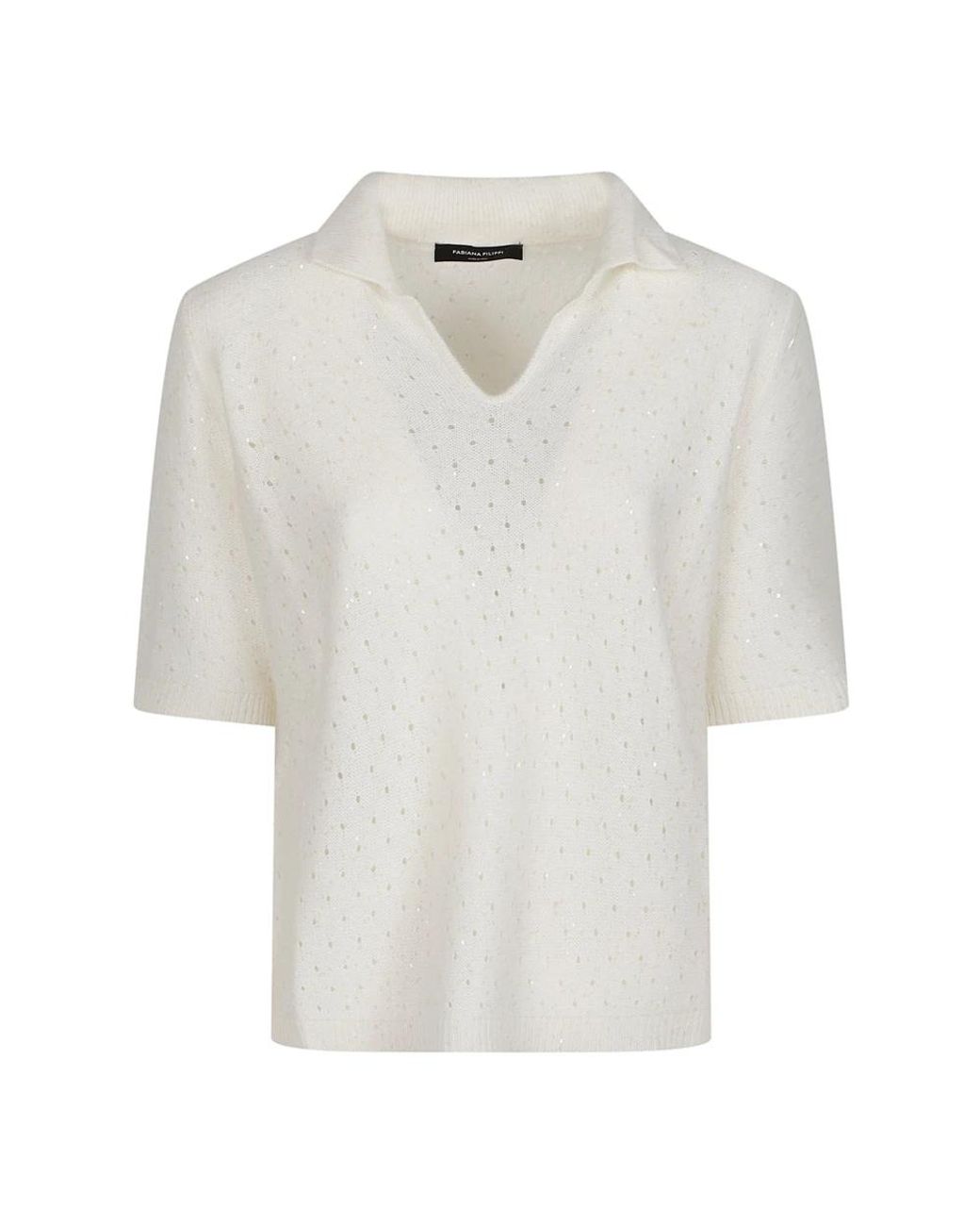Fabiana Filippi White Polo Shirts