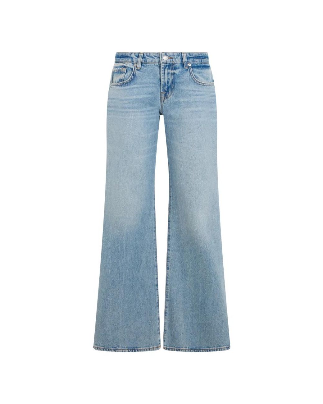7 For All Mankind Blue Flare Jeans