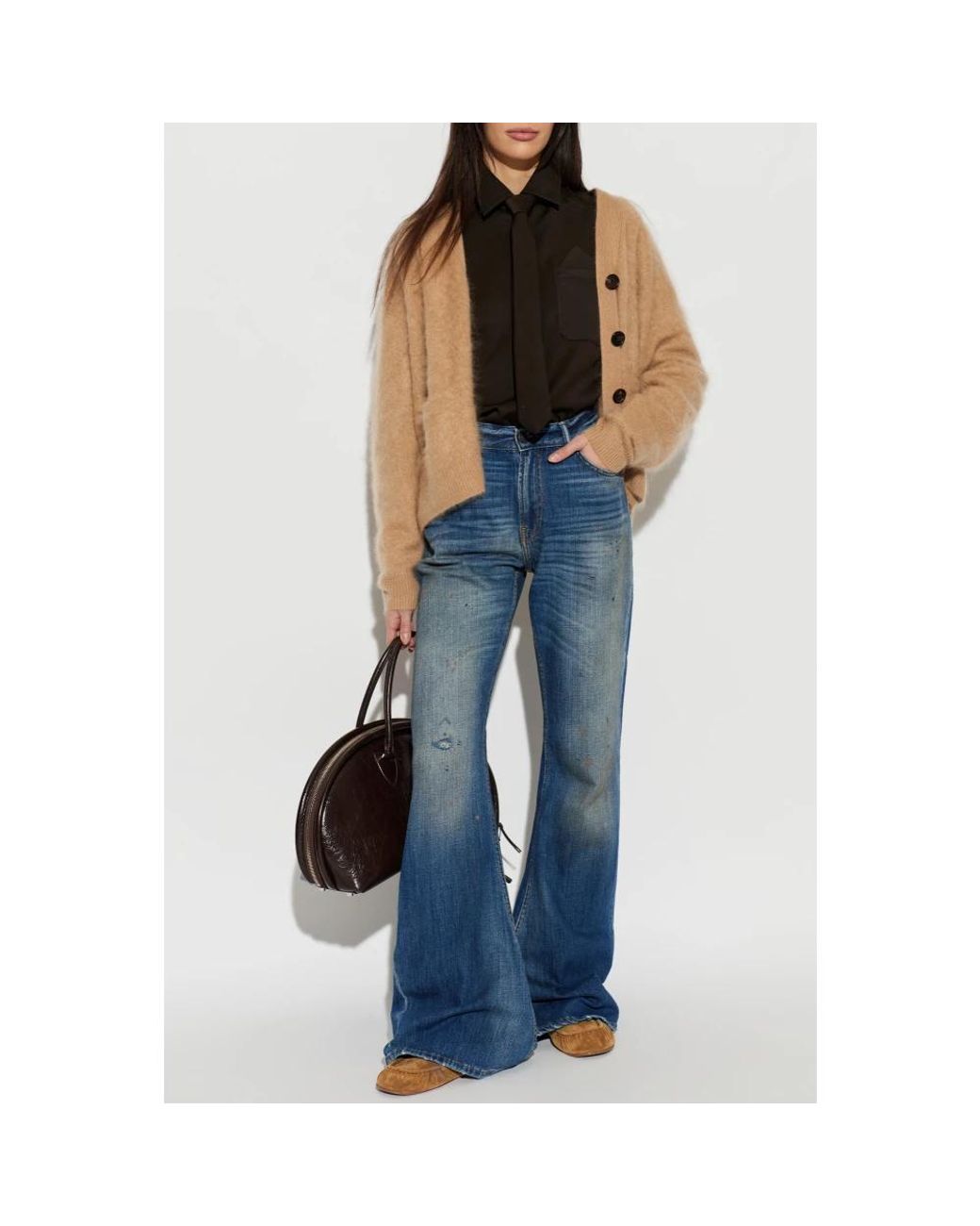Flared Jeans Acne en coloris Blue