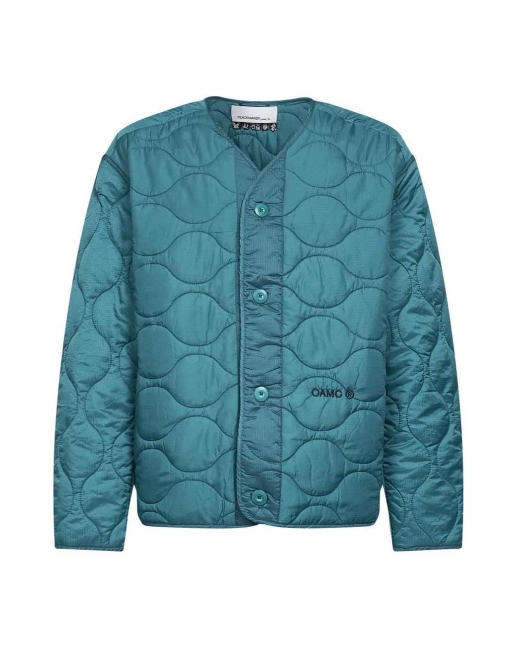OAMC Peacemaker Coat in het Blue voor heren