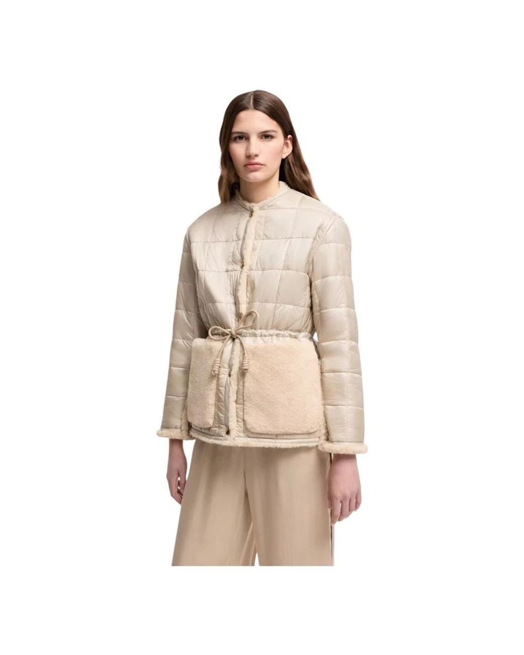 Down Jackets Moncler de color Natural