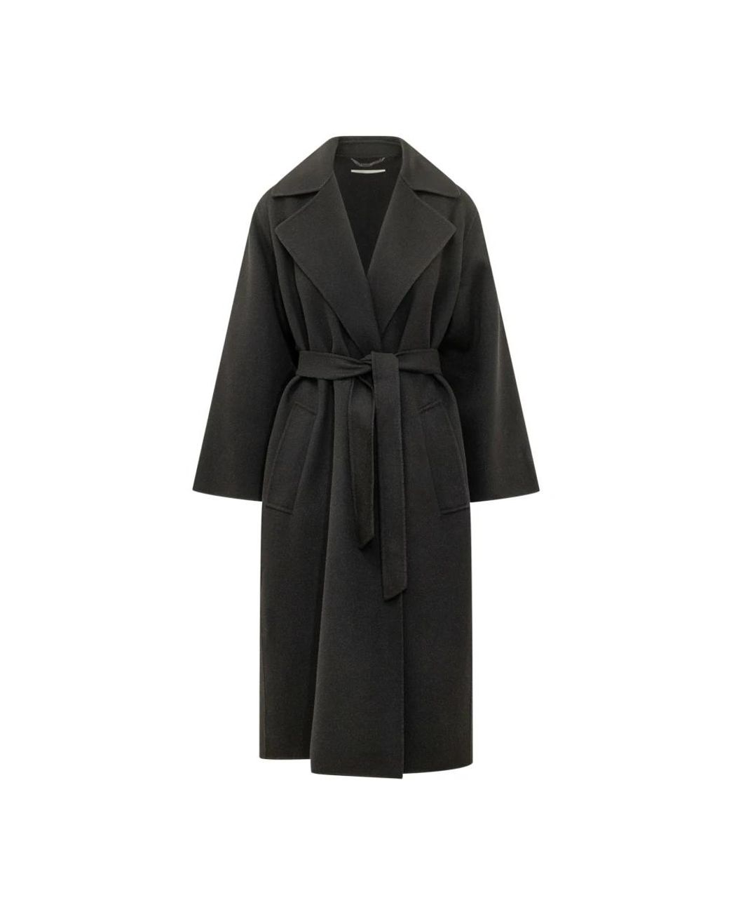 Weekend by Maxmara Black Belted Coats