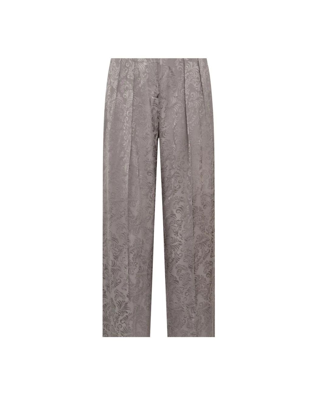 Maliparmi Gray Tapered Trousers