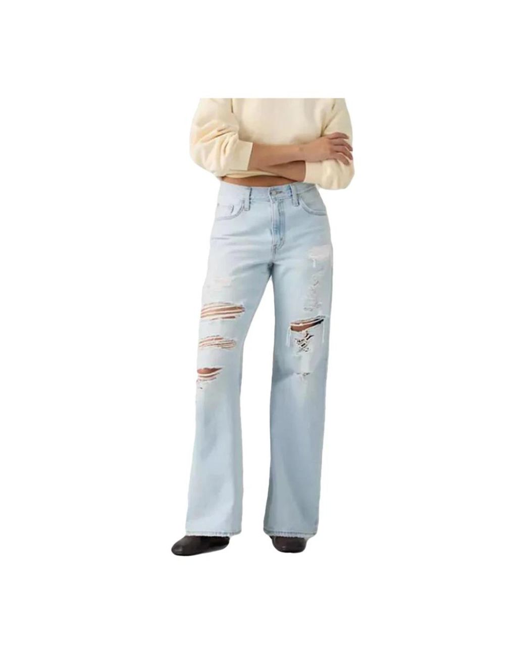 Levi's Loose Boot Jeans in het Blue