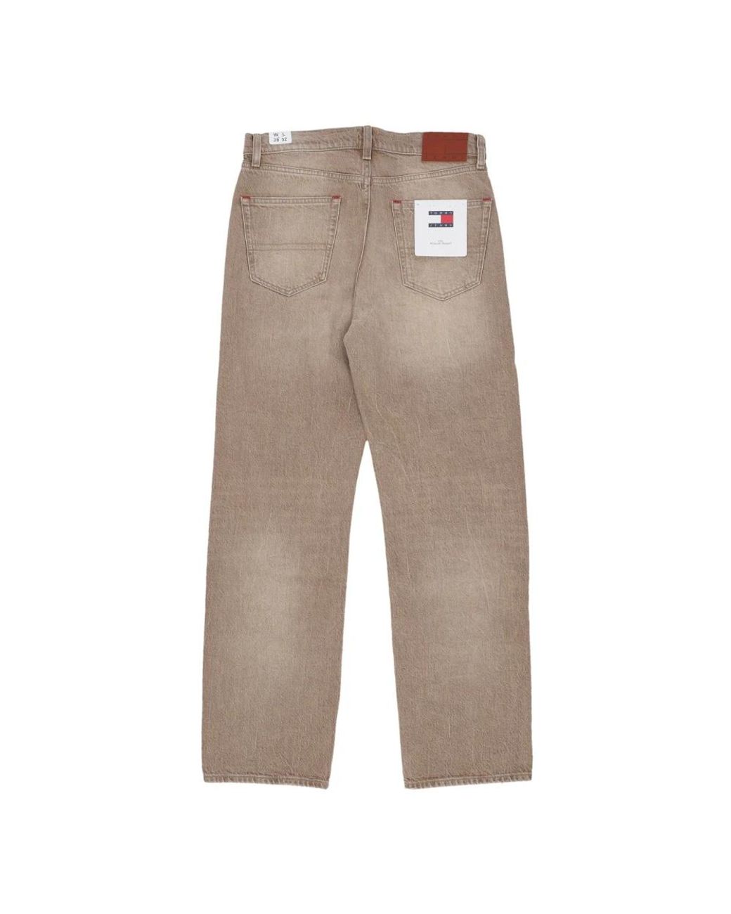 Tommy Hilfiger Gray Straight Fit Jeans for men