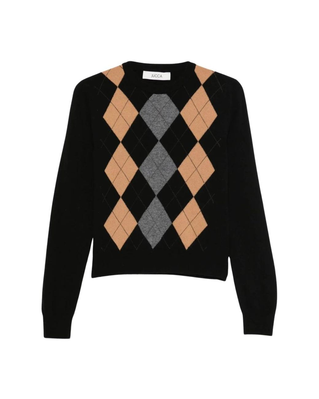 Jucca Black Round-Neck Knitwear