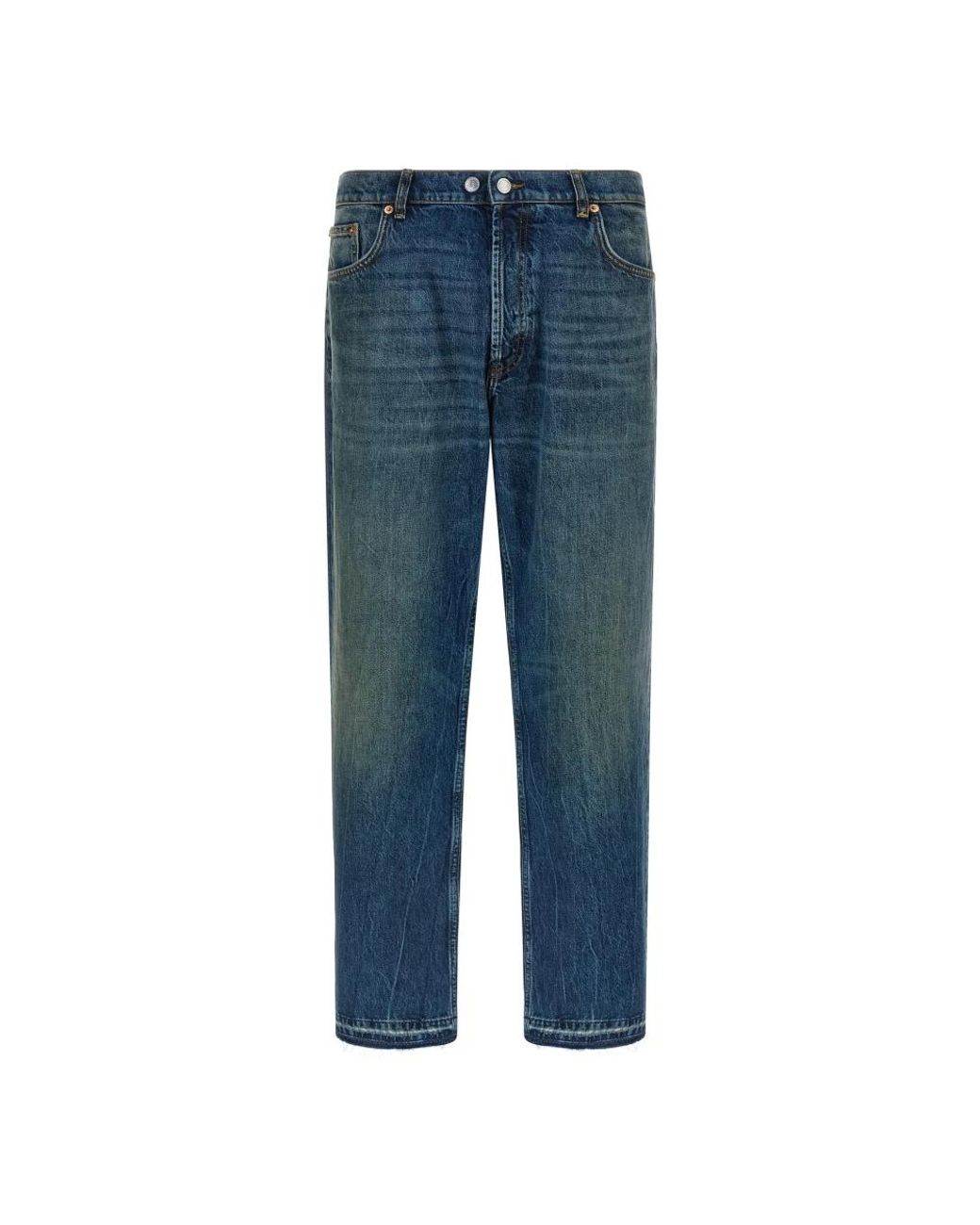 Department 5 Blue Loose Fit Jeans for men