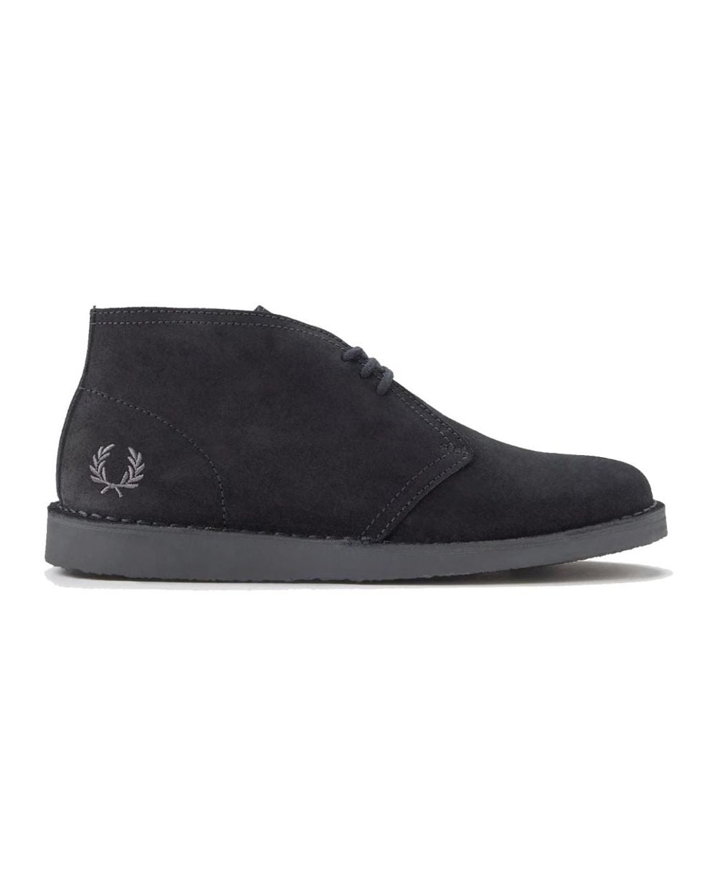 Fred Perry Blue Lace-Up Boots for men