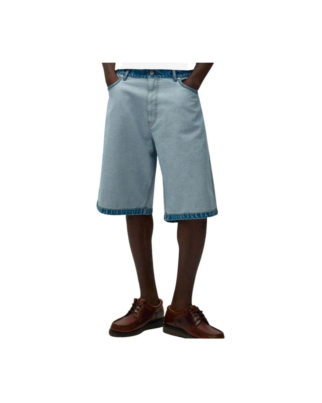 Arte' Blue Denim Shorts for men