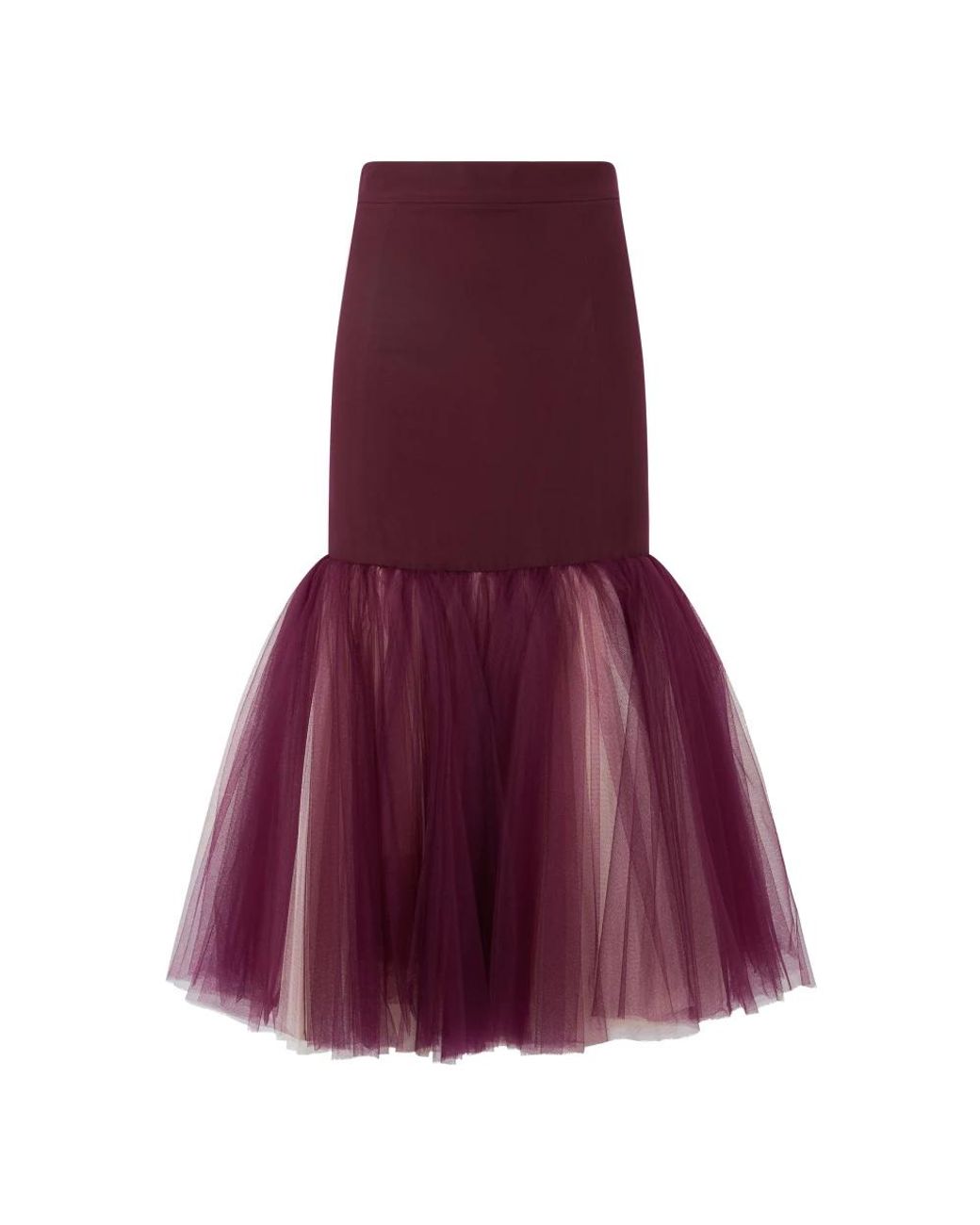 Moschino Purple Midi Skirts