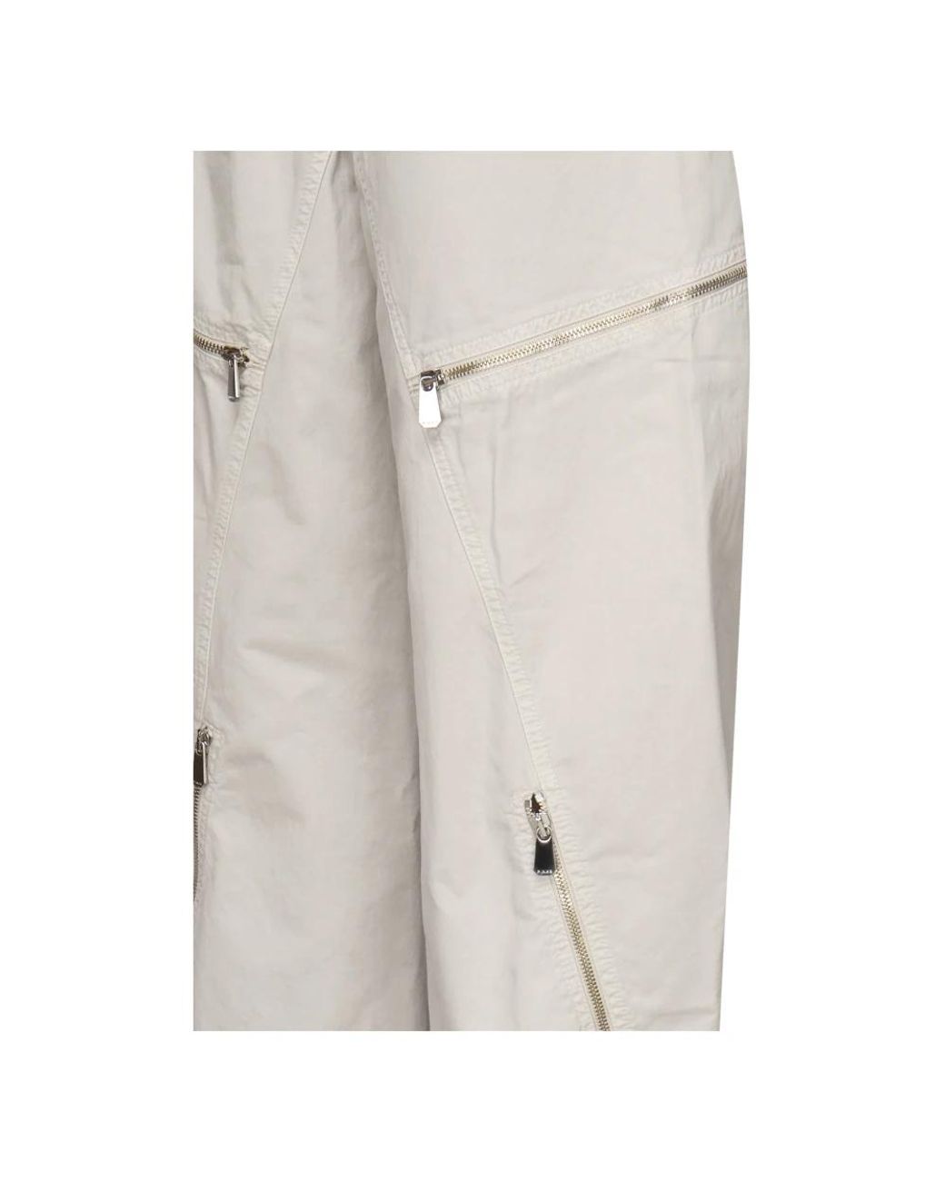 Pinko Gray Straight Trousers