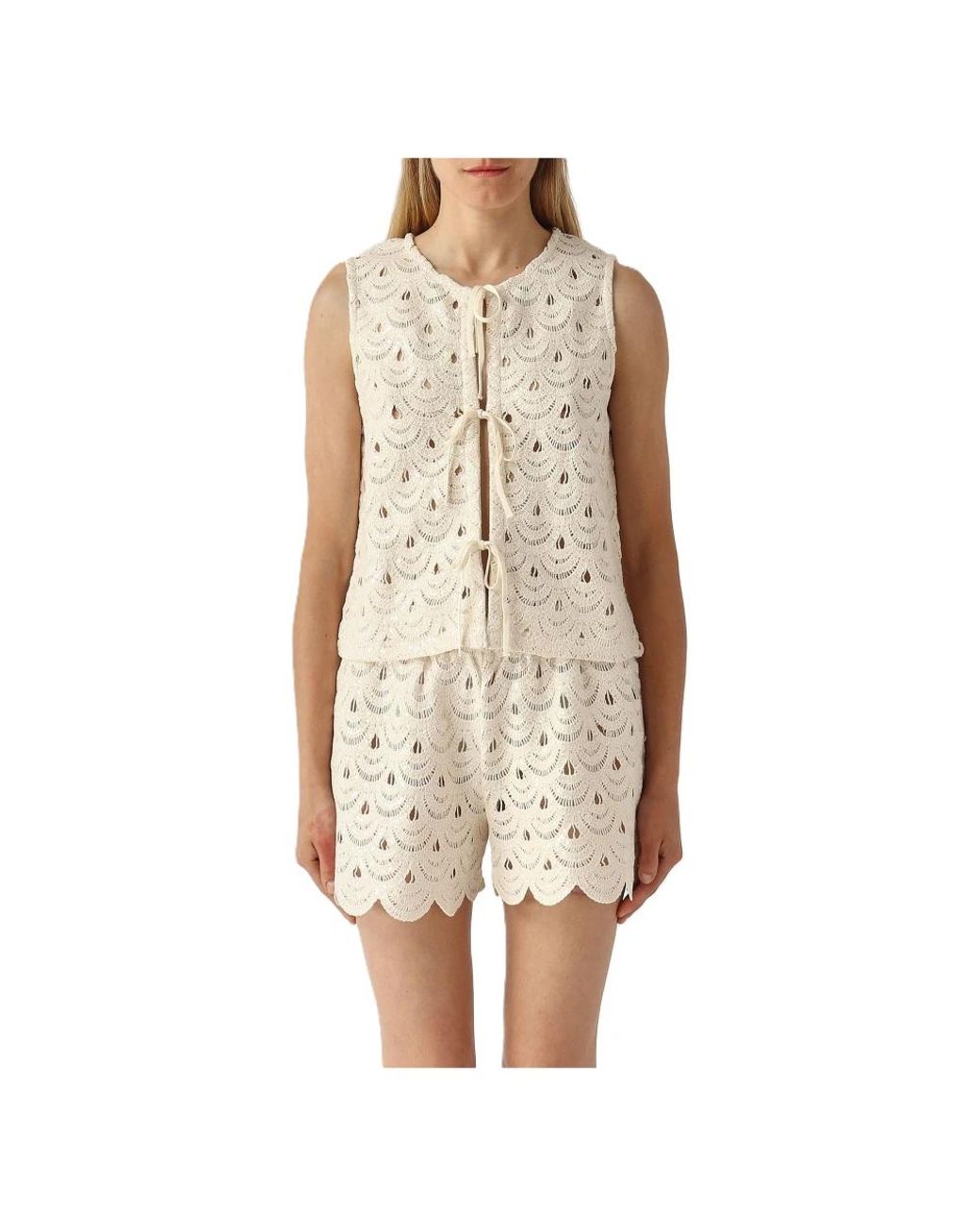 Mc2 Saint Barth Natural Playsuits