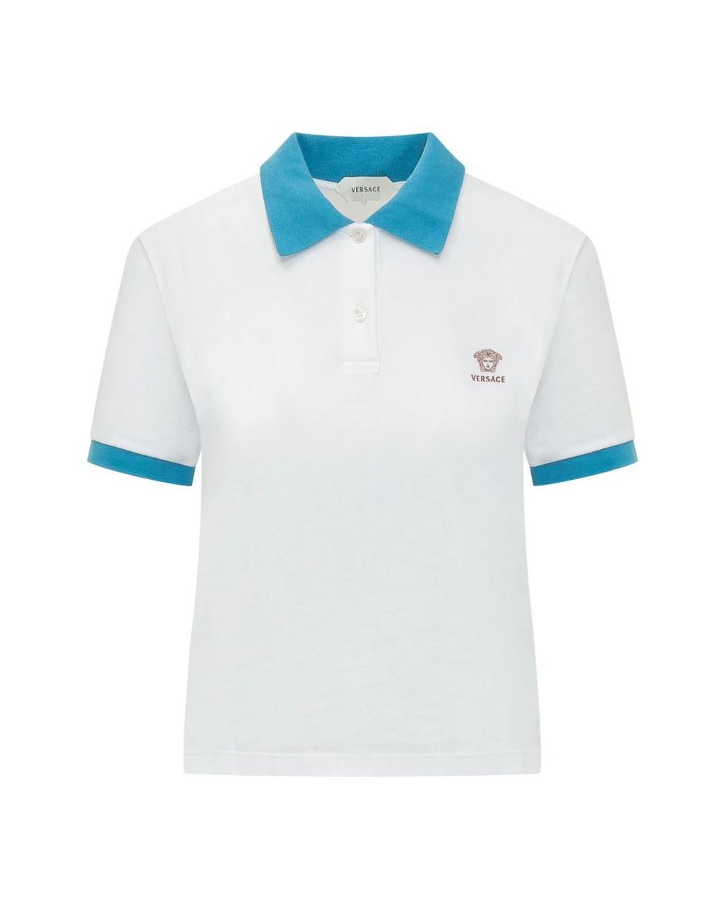 Polo Shirts Versace de color Blue