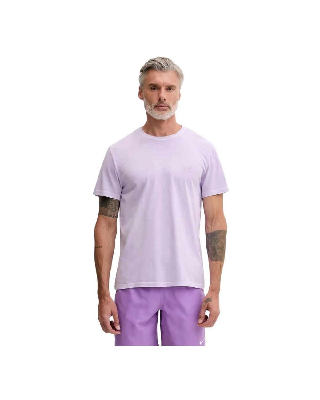 T-Shirts Vilebrequin de hombre de color Purple
