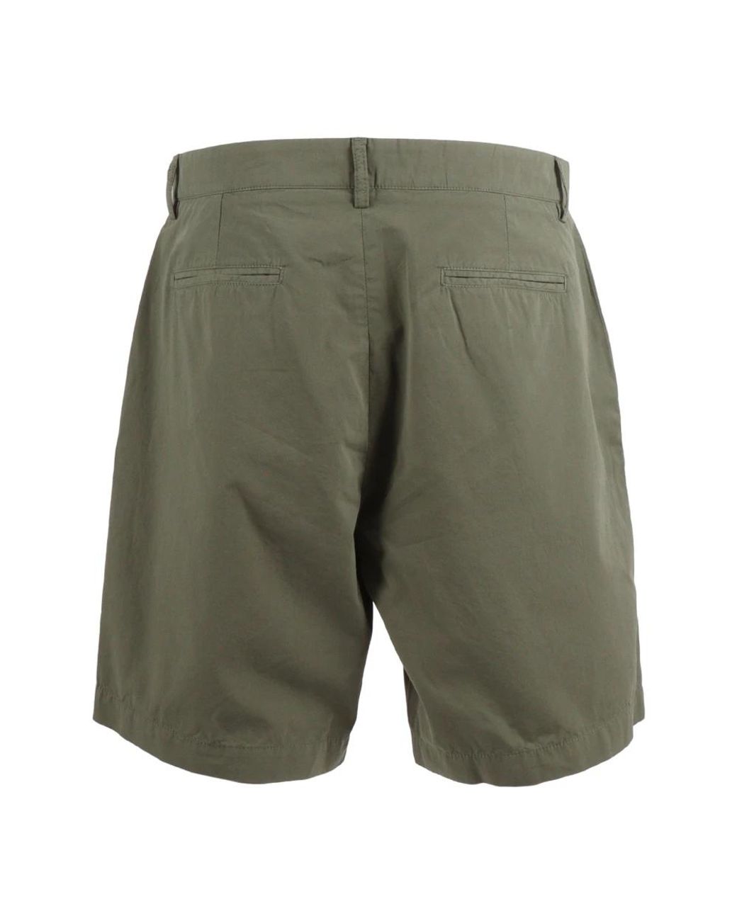 Sebago Green Casual Shorts for men