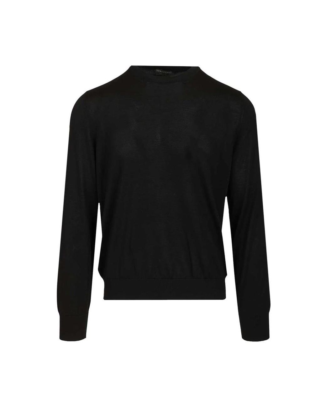 Tom Ford Black Round-Neck Knitwear for men