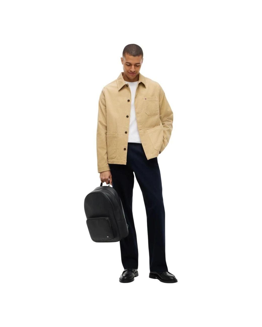 Tommy Hilfiger Black Backpacks for men