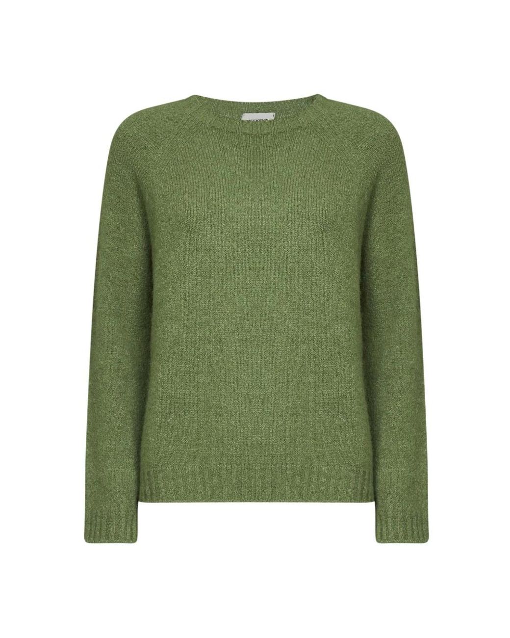 Weekend by Maxmara Green Round-Neck Knitwear