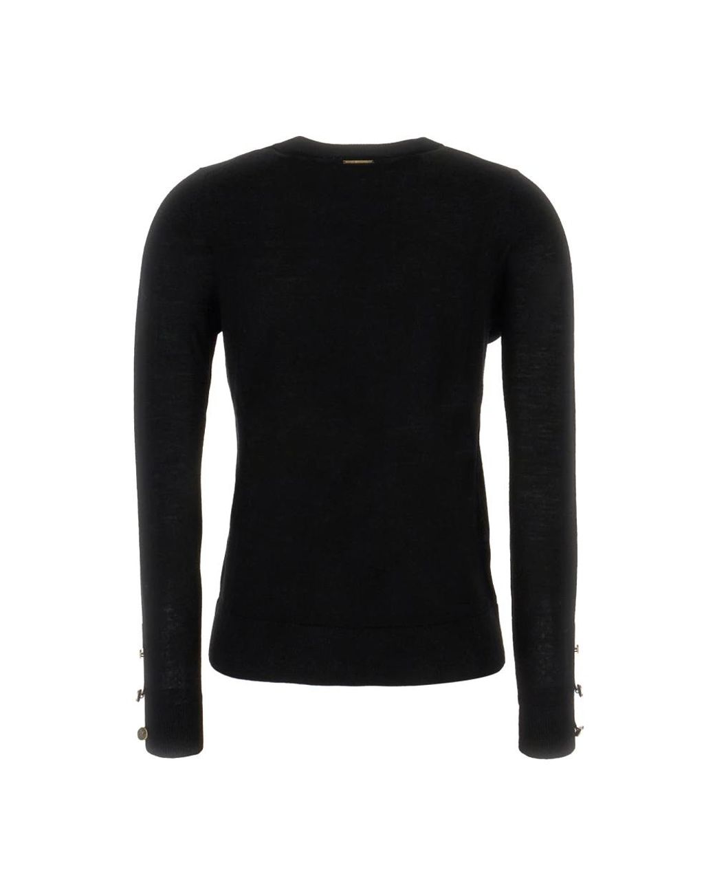 Michael Kors Rondgebreide Trui in het Black