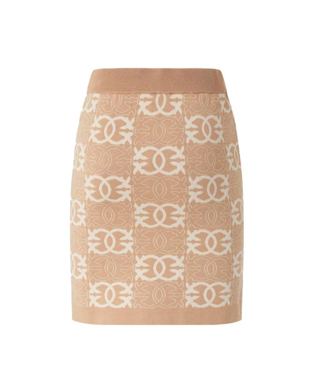 Pinko Natural Short Skirts