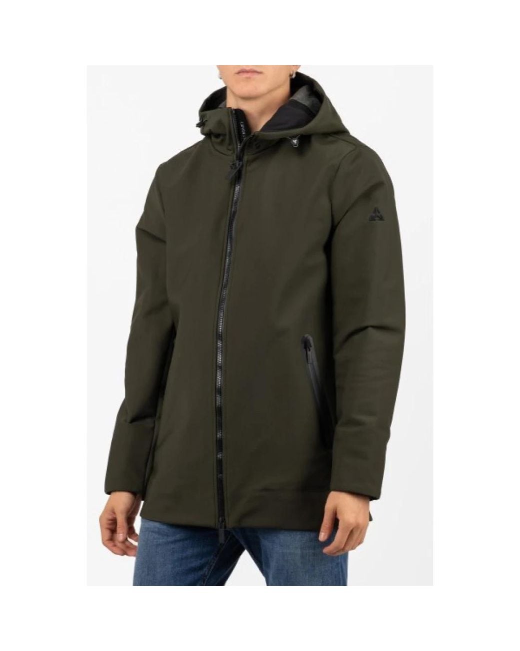 Winter Jackets Heskimo de hombre de color Green