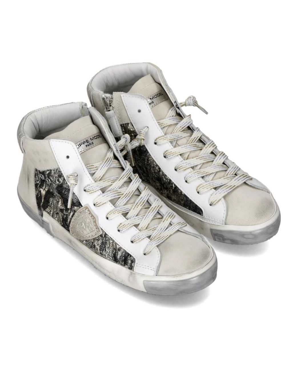 Philippe Model Gray Sneakers