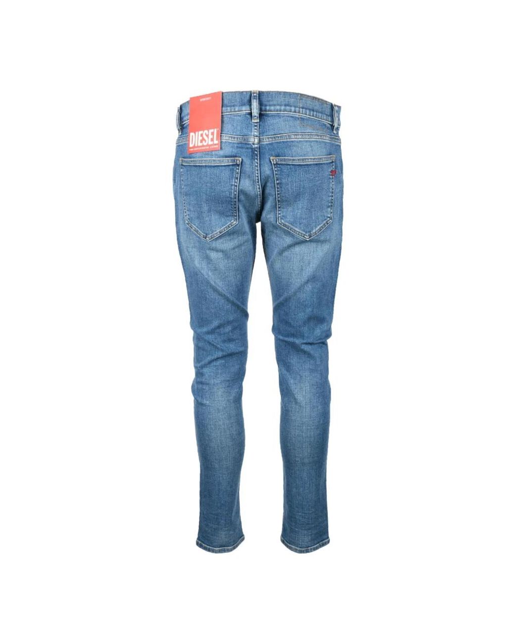DIESEL Blue Slim Fit Jeans for men