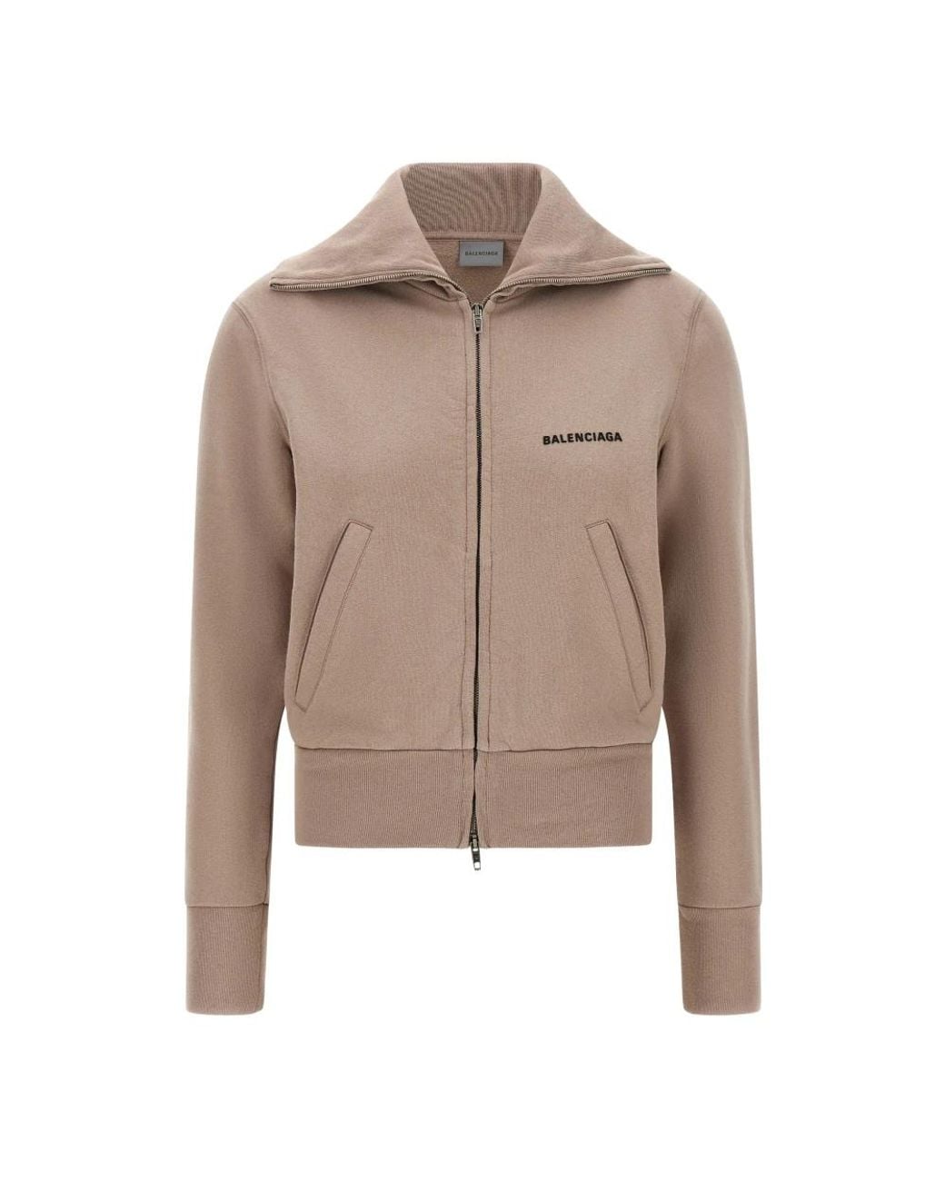 Balenciaga Natural Zip-Throughs
