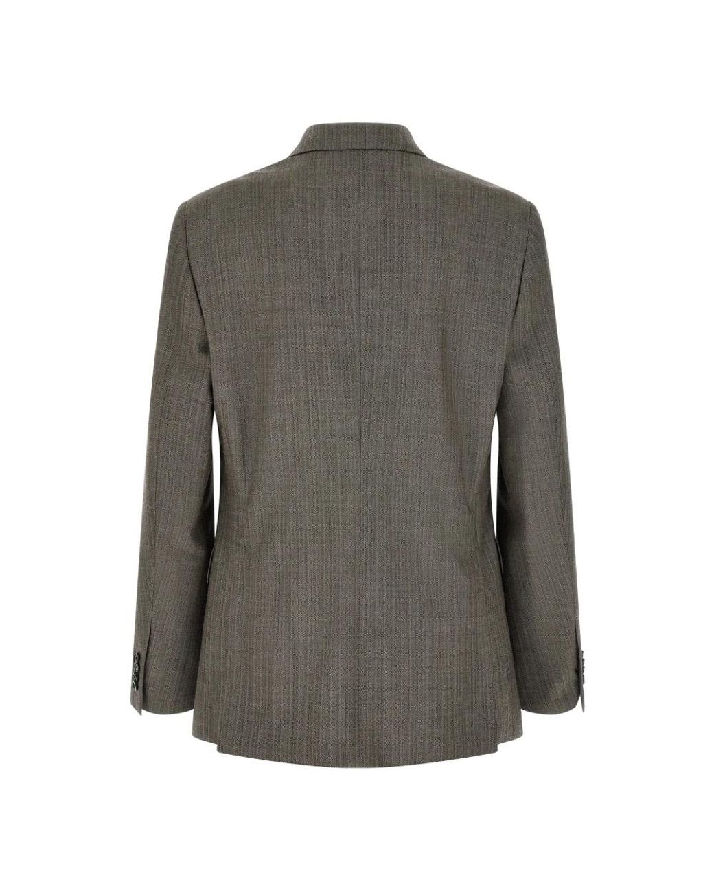 Lardini Gray Double Breasted Suits for men