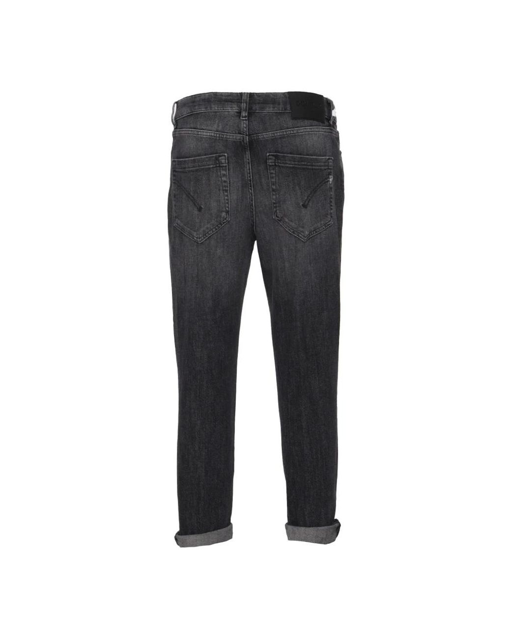 Dondup Gray Cropped Jeans