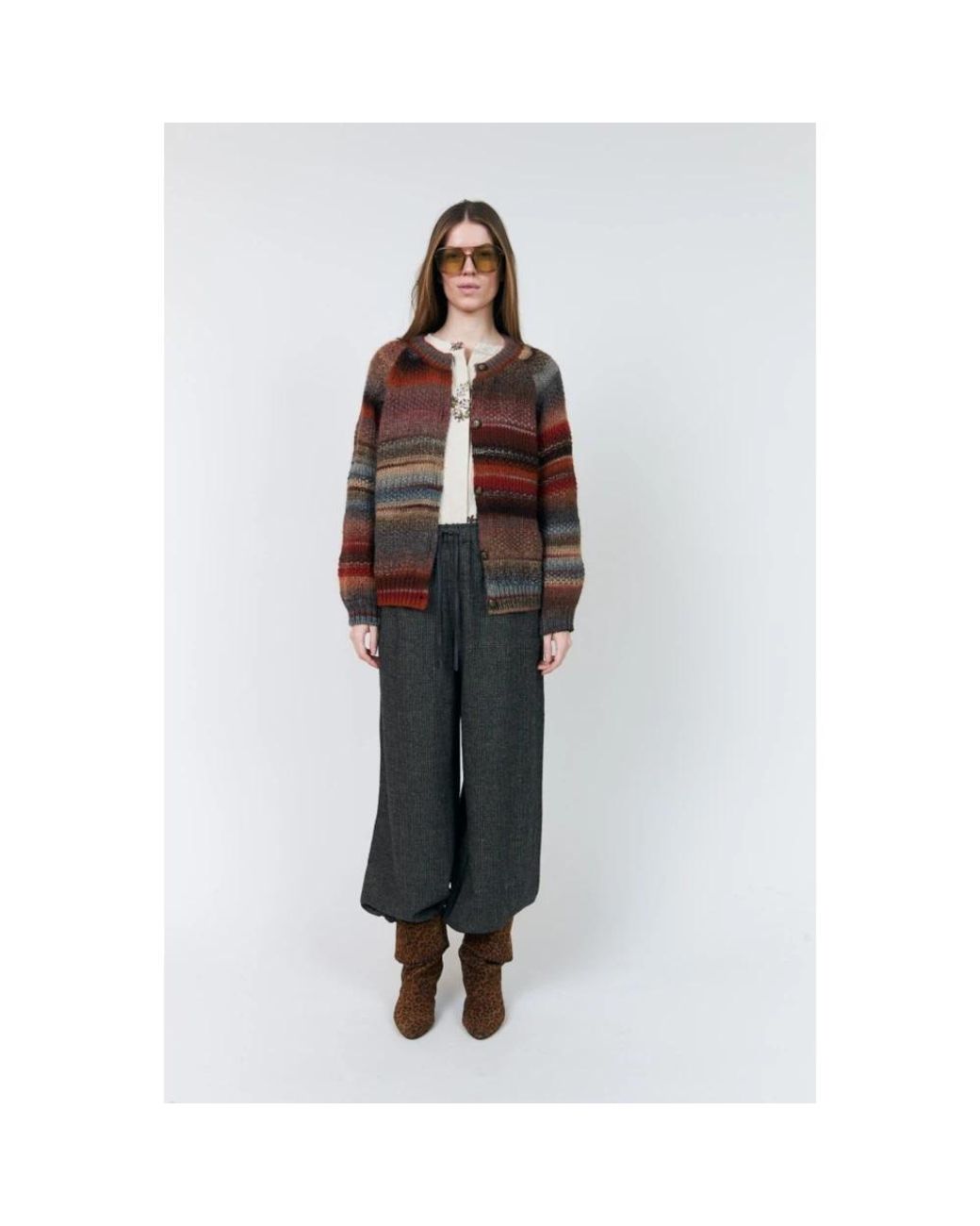 Cardigans Lolly's Laundry en coloris Brown