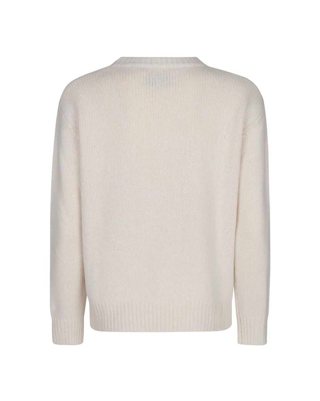 Mc2 Saint Barth Red Round-Neck Knitwear