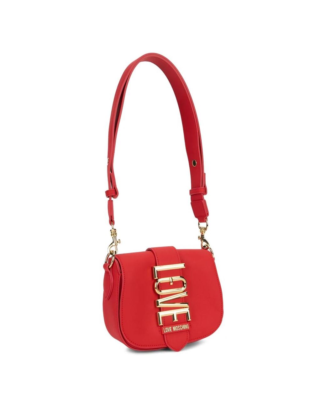 Love Moschino Red Shoulder Bags