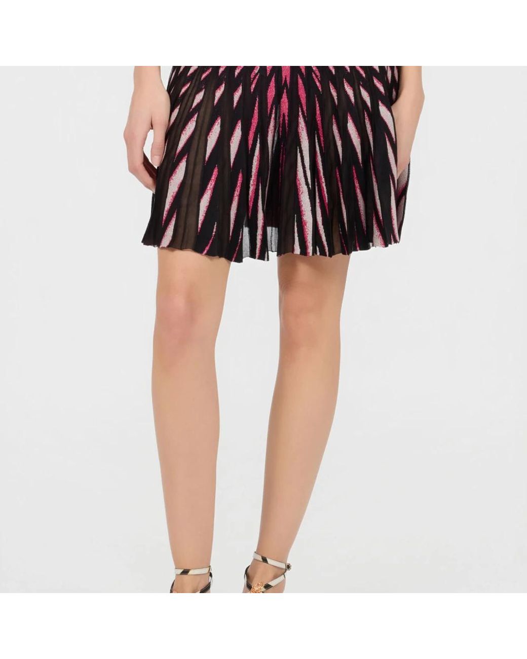 Roberto Cavalli Purple Short Skirts