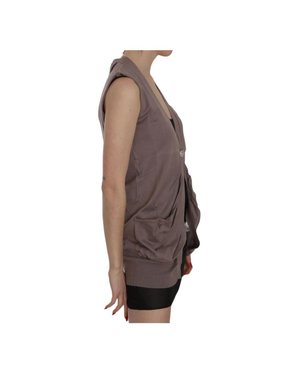 Pink Memories Brown Cardigans