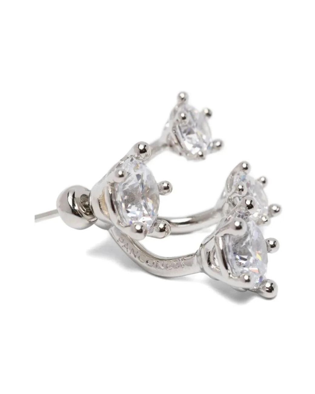 Earrings Panconesi de color Metallic