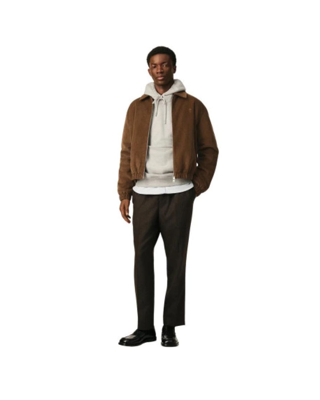 Bomber Jackets AMI de hombre de color Brown