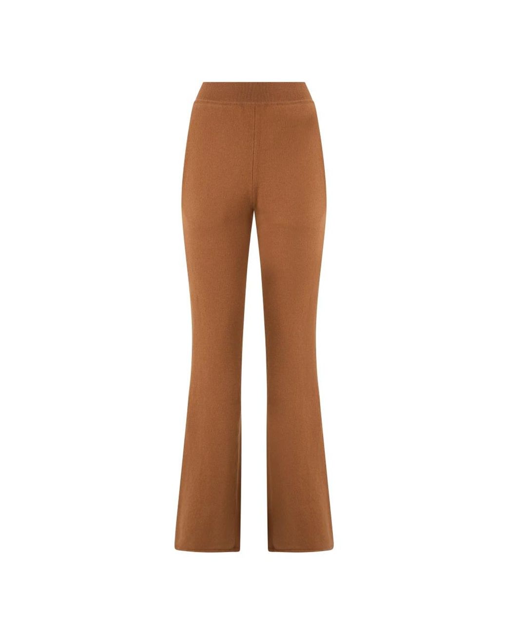 Alberta Ferretti Brown Wide Trousers
