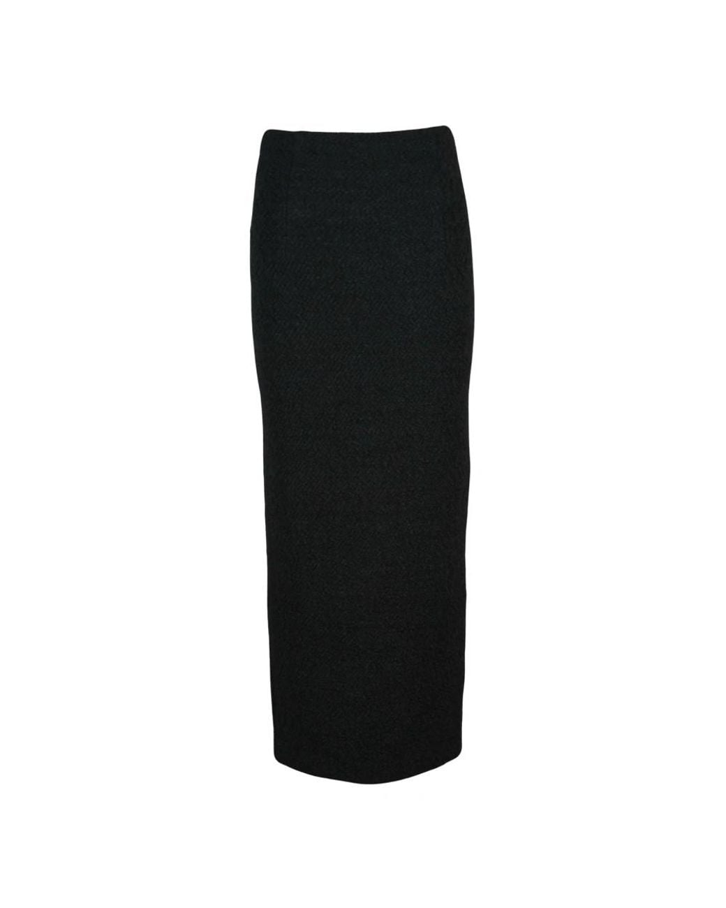 Alberta Ferretti Black Midi Skirts