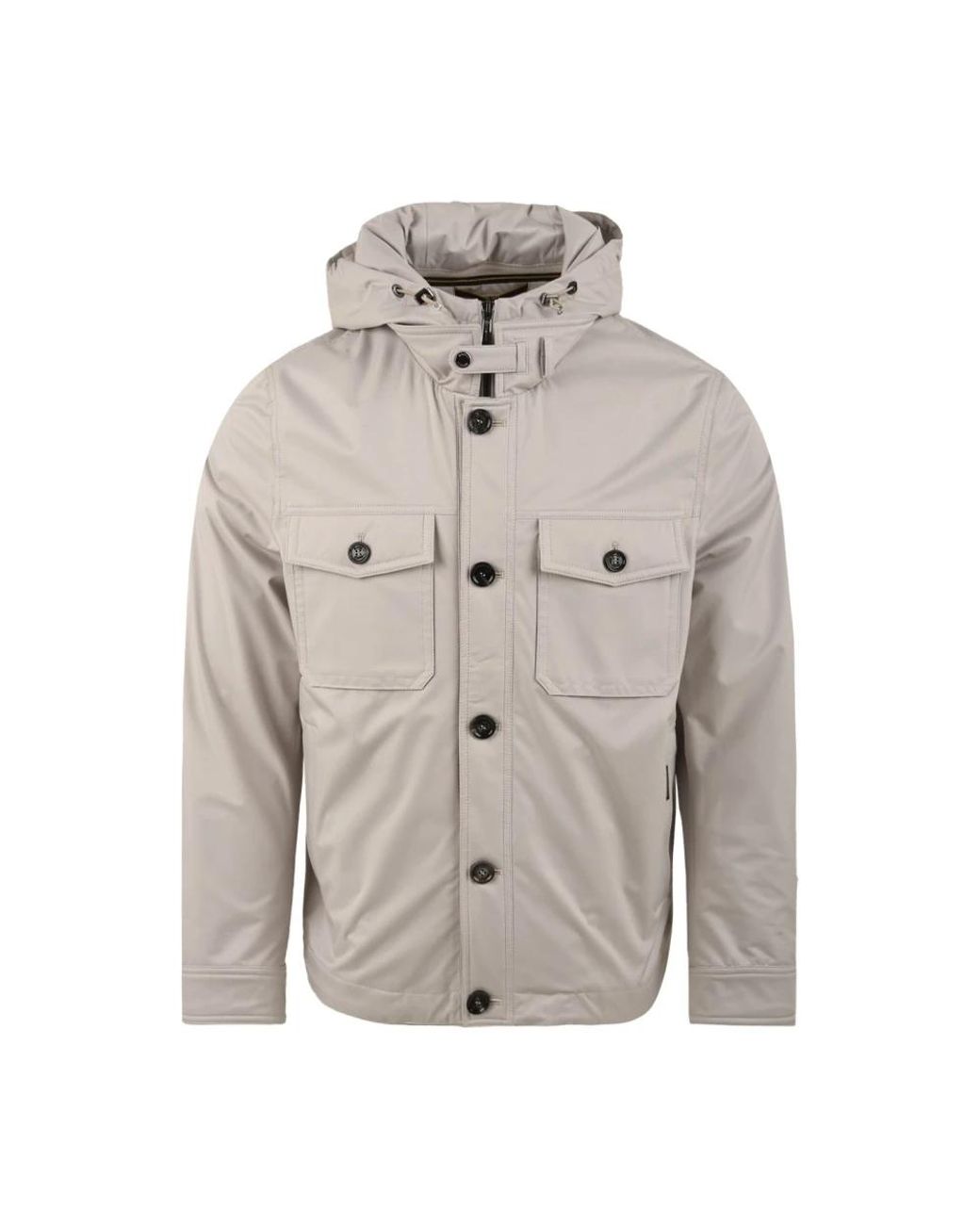 Moorer Gray Light Jackets for men