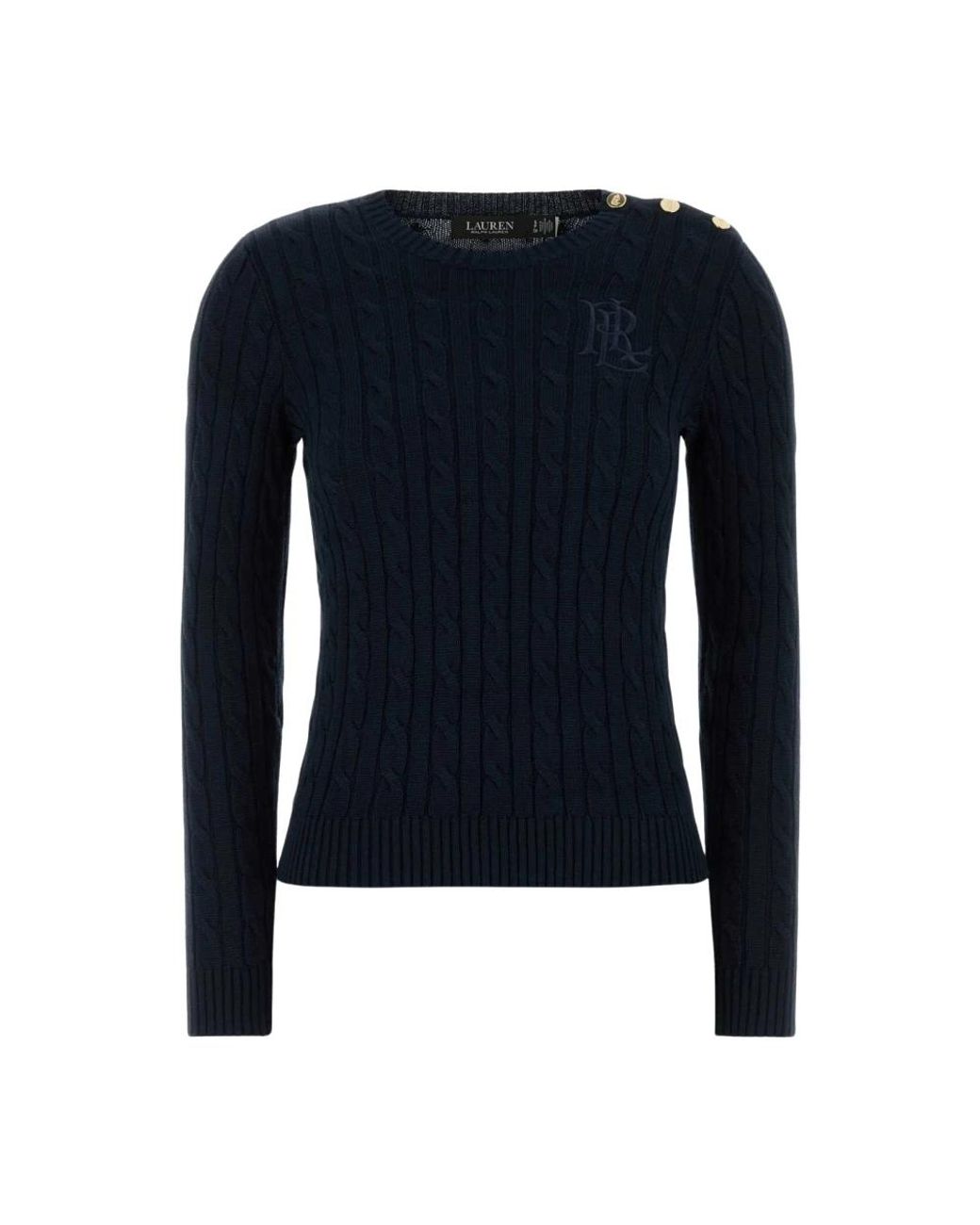 Ralph Lauren Blue Round-Neck Knitwear