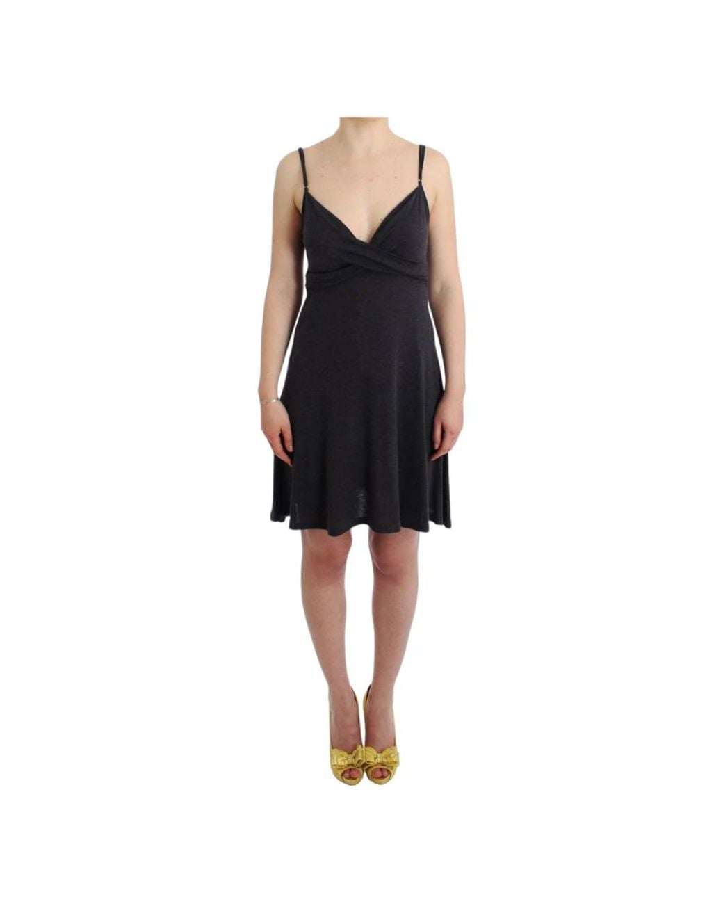 CoSTUME NATIONAL Black Short Dresses