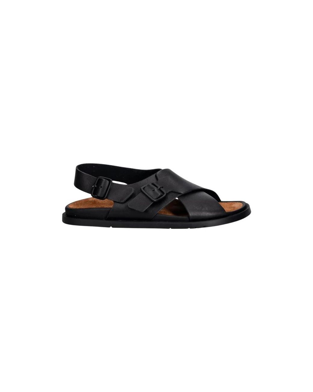 Flat Sandals Camper en coloris Black